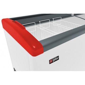 Морозильный ларь Gellar FG 600 E (гнутое стекло)