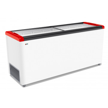 Морозильный ларь Gellar FG 700 C (прямое стекло)