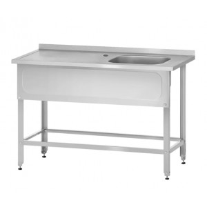 Ванна с рабочей поверхностью РПЦн-1200*600 "Norma" (правая)