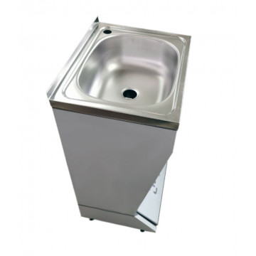 Рукомойник технологический педальный РТПн - 500*400*860 "Norma Inox"