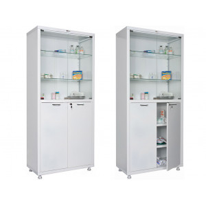 Шкаф медицинский МД 2 1780/SG 1750/1850*x800x400