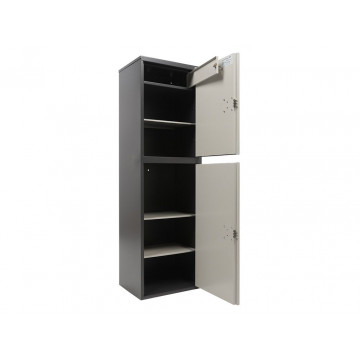 Металлический бухгалтерский шкаф AIKO SL-150/2Т 1490x460x340