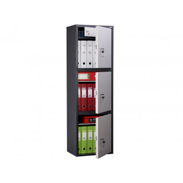 Металлический бухгалтерский шкаф AIKO SL-150/3Т 1490x460x340