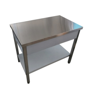 Стол производственный СПРп - 1000*600*860 "Profi Inox"